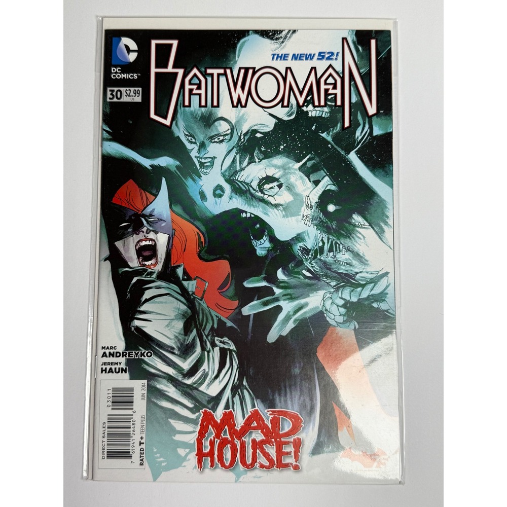 DC‎ Comics Batwoman #30 The New 52 Mad House June 2014 Marc Andreyko Jeremy Haun